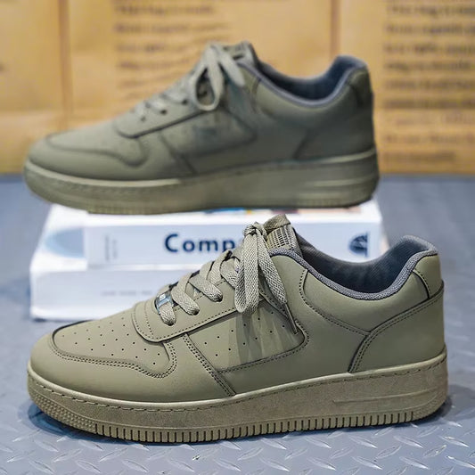 Men'S Summer New Breathable Casual Shoes 2024 Trendy Explosion Style Versatile Sport White Shoes Wholesale Non-Leather